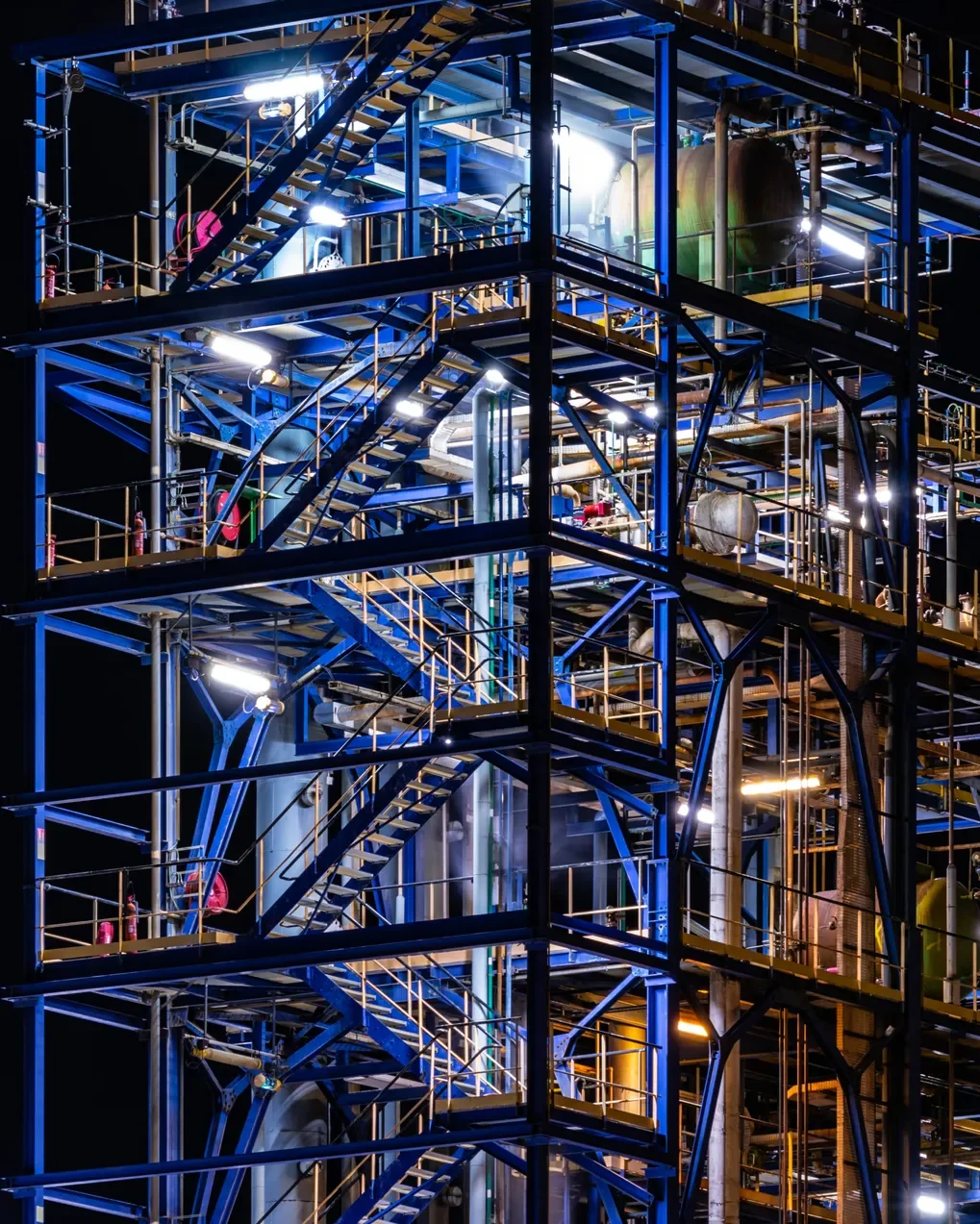 Metal frame structure