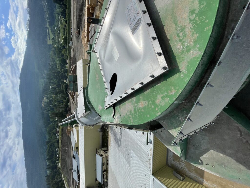 Explosion Panel Replacement outside view
